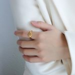 color: A218-Gold Ring / size: US 6
