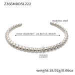 color: Z366-Steel Color Bangle