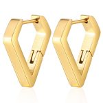color: Flat Rhombus Gold 1 PC MS-092
