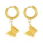 color: Gold Butterfly Ear Cuff MS-692