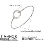 color: Z196-Steel Color Bangle