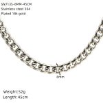 color: SN713S-8MM-45CM (Steel Color)