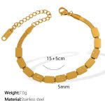 color: SL102 Gold Bracelet