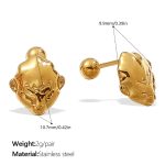 color: EH1209G Piercing Stud Earrings