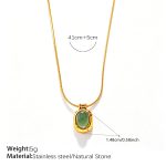 color: XL917GNG Natural Stone Pendant