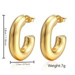 color: Round Oval Gold MS-015