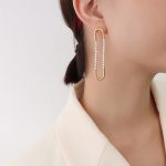 color: F523-Gold Earrings