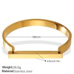 color: SZ316G Gold Bangle