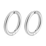 color: 2.5*10mm Steel Color Ear Clip