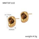 color: MMTXF110-Gold Earrings