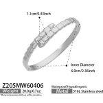 color: Z205-Steel Color Bangle