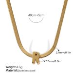 color: XL459GR Gold Necklace
