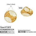 color: A546-Gold Ring / size: US 7