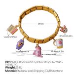 color: SL29G9 Multi-element Bracelet