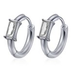 color: MS-763 Steel Color Rectangle White Rhinestone