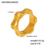 color: A905-Gold Ring / size: US 6