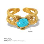 color: JZ17 Gold US Size 7 (Non-adjustable)