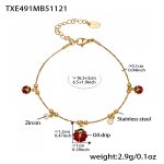 color: TXE491-Gold Bracelet 16+5cm