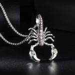 color: Scorpion + Stainless Steel Chain