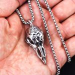 color: New Eagle Beak + Steel Chain