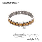 color: E222-Gold-Steel Color